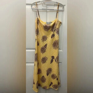 ! Iorane yellow midi sequin dress